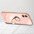 Huse pentru Motorola Moto G53 5G, Electro Ring, roz rose gold