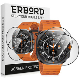2x ERBORD Hybrid Glass pentru Samsung Galaxy Watch Ultra 47mm (2025 / 2024)