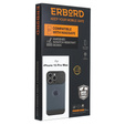 Huse pentru iPhone 15 Pro Max, ERBORD MagProtect Slide Camera, albastru titan