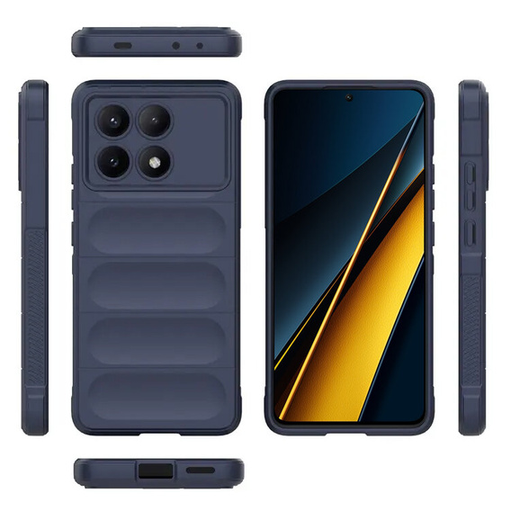 Huse pentru Xiaomi Poco X6 Pro 5G, Gaming Shockproof, albastru