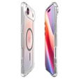 Carcasă Spigen Ultra Hybrid MagSafe pentru iPhone Air, transparentă/grafit