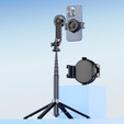 Blavec Fusion P06 - selfie stick din aluminiu cu MagSafe, trepied și telecomandă