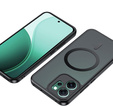 Carcasă Matt pentru Oppo Reno 14, pentru MagSafe, negru translucid