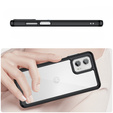 Huse pentru Motorola Moto G73 5G, Fusion Hybrid, transparent / negru