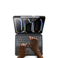 Husă pentru tastatură pentru Apple iPad Pro 13" 7th gen 2024, Dux Ducis DK Series, negru
