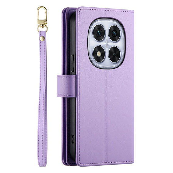 Husă flip cu buzunar cu fermoar pentru Xiaomi Redmi Note 15 Pro Plus 5G / Poco M8 Pro 5G