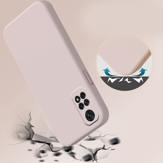 Husa pentru Xiaomi Redmi Note 11 / 11S, Silicone Lite, roz