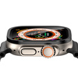 Cadru de protecție cu sticlă călită pentru Apple Watch Ultra 1/2/3 49 mm
