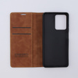 Husă pentru Xiaomi Redmi Note 12 5G / Poco X5 5G, ERBORD Vintage, portofel cu clapetă, maro