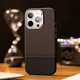 BENKS Kevlar Magnetic Armor Pro Prestige 600D Y065 carcasă pentru MagSafe cu buton activ pentru iPhone 16 Pro