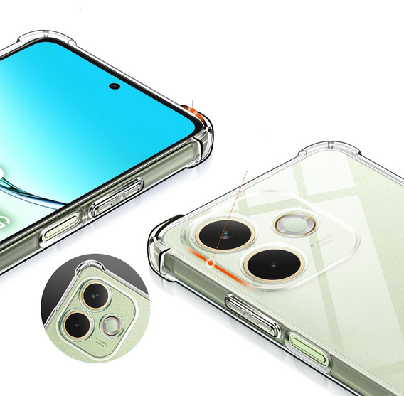 Huse pentru Oppo A5 Pro 5G, Dropproof, transparentă