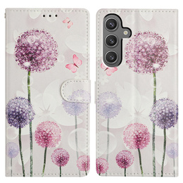 Cu clapetă pentru Samsung Galaxy A26 5G, Wallet, Dandelion