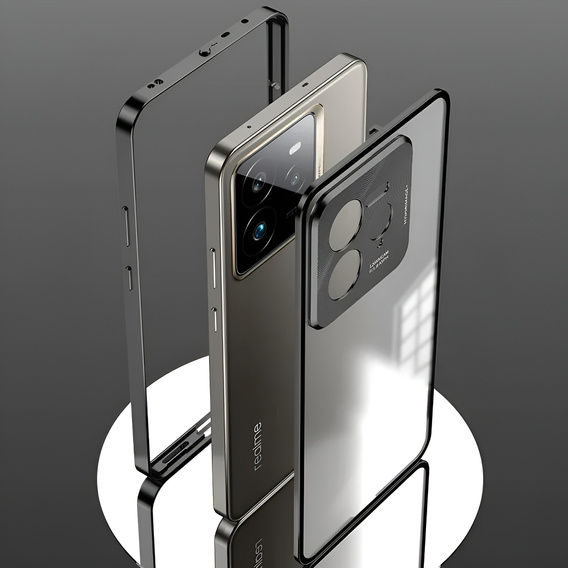 Carcasă pentru Realme GT 7 Pro, Frame Case, negru