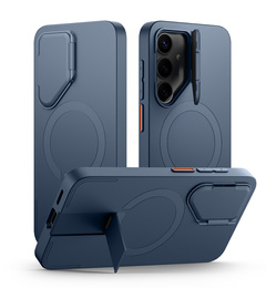 Husă pentru Samsung Galaxy S25+ Plus, Suritch Shockproof, pentru MagSafe, albastru