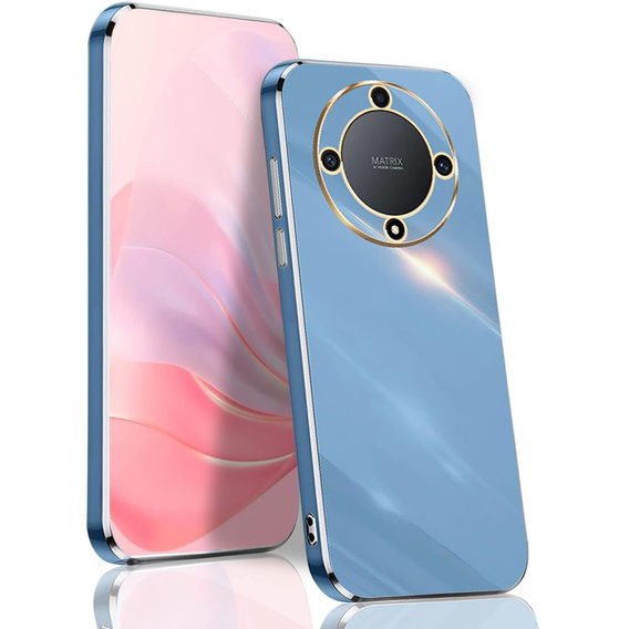 Husă pentru Honor Magic 5 Lite, Glamour CamShield, albastru