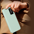 Husă cu clapetă pentru Samsung Galaxy A56 5G, Smart View Wallet, verde