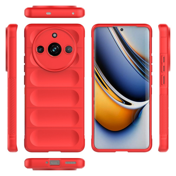 Huse pentru Realme 11 Pro / 11 Pro +, Gaming Shockproof, roșu