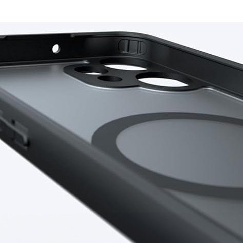 Husă pentru CMF Nothing Phone 2 Pro, pentru MagSafe, ERBORD Matt Case, negru