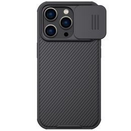 Carcasă blindată Nillkin pentru iPhone 14 Pro, CamShield Pro, negru