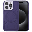 Husă pentru iPhone 15 Pro, ERBORD Armor Mag, violet