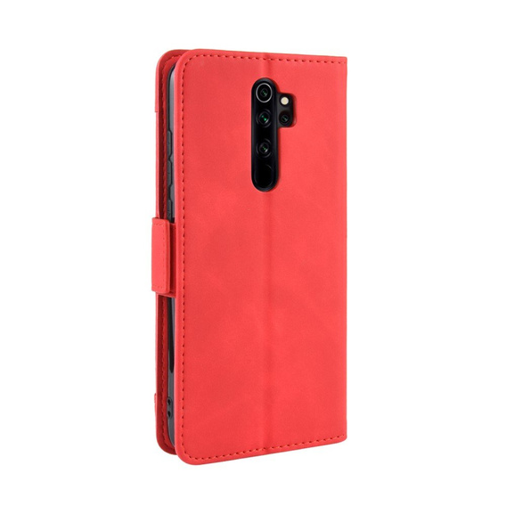 Cu clapetă pentru Xiaomi Redmi Note 8 Pro, Card Slot, roșu
