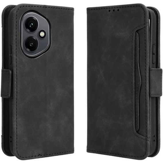 Cu clapetă pentru Honor 400 5G, Card Slot, negru