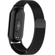 Brățară milaneză cu brățară cu carcasă pentru Xiaomi Smart Band 10 / 9 / 8, negru