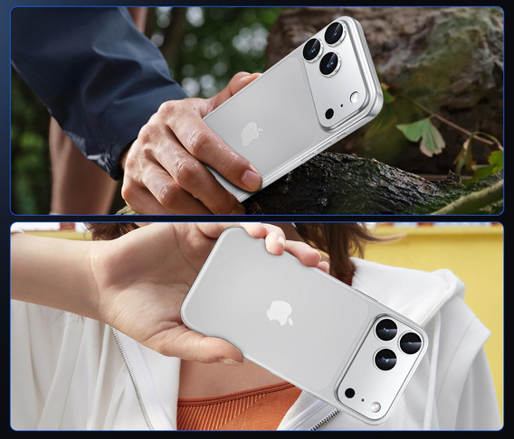 2x sticlă temperată ERBORD pentru camera iPhone 17 Pro Max