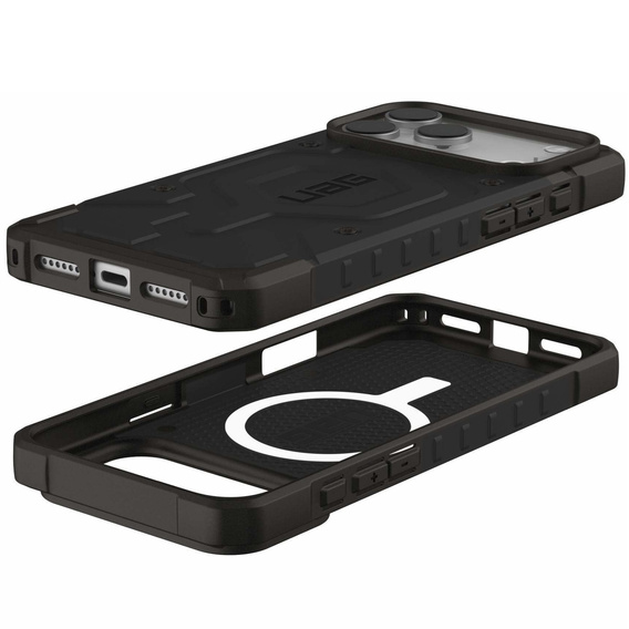 Husă Urban Armor Gear pentru iPhone 17 Pro Max, Pathfinder MagSafe, negru