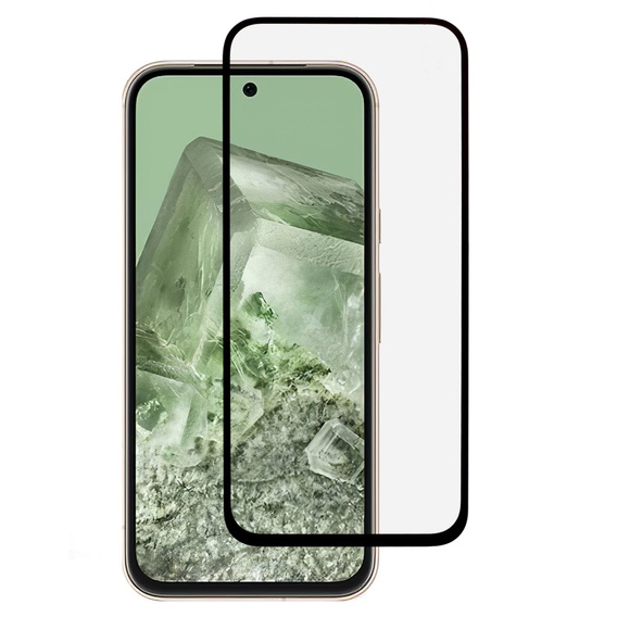 Sticlă călită 3D pentru Google Pixel 8A, negru