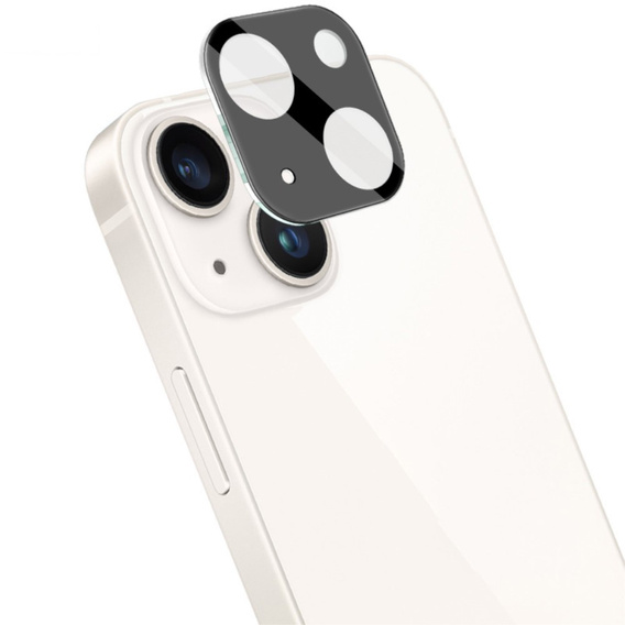 IMAK Camera Glass pentru iPhone 14 / 14 Plus, negru