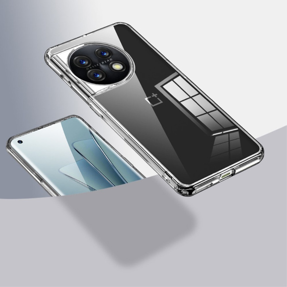 Huse pentru OnePlus 11 5G, Fusion Hybrid, transparentă