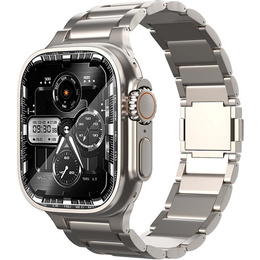 Brățară pentru Apple Watch 1/2/3/4/4/5/6/6/7/8/9/SE/ULTRA/ULTRA 2 42/44/45/49MM, Titan
