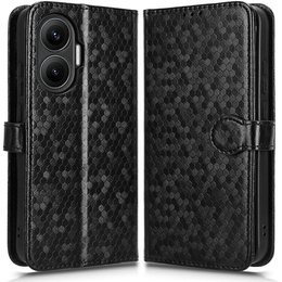 Wallet Rhombus flip caz pentru Xiaomi Poco F7 5G
