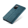 Husa CASEME pentru Samsung Galaxy S20 FE, Leather Wallet Case, verde