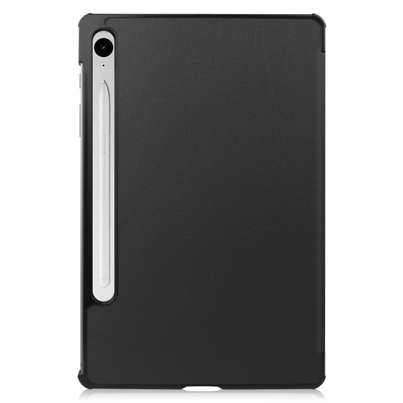 Husă pentru Samsung Galaxy Tab S9 FE, Tri-fold, negru