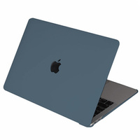 Husă pentru MacBook Air 13 A2337 M1 A2179 A1932, HardShell, albastru închis