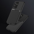 Carcasă pentru Samsung Galaxy A55 5G, cu placă de prindere magnetică, negru