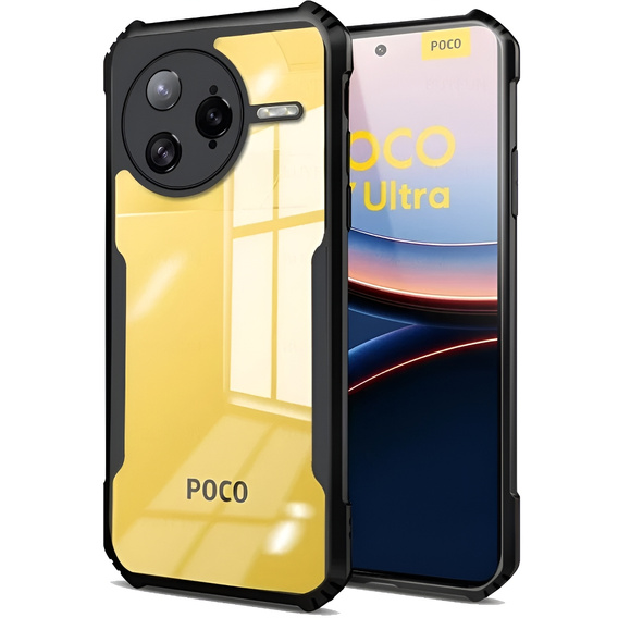 Huse pentru Xiaomi Poco F7 Ultra, AntiDrop Hybrid, negru