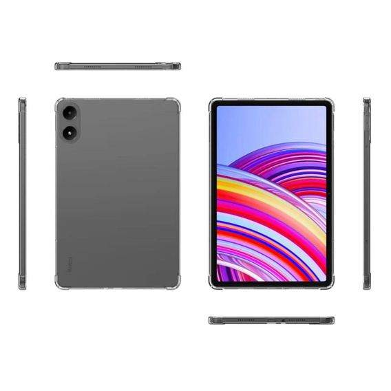 Husă pentru Xiaomi Redmi Pad Pro / Xiaomi Poco Pad, silicon, transparentă