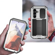 Husă blindată pentru Samsung Galaxy S25, R-JUST, de argint