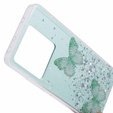 Husă pentru Xiaomi 13T / 13T Pro / Redmi K60 Ultra, Glitter Butterfly, verde