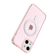 Huse pentru iPhone 14, Dropproof MagSafe Glitter, roz