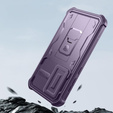 Husă blindată pentru Samsung Galaxy S24, Dexnor Full Body (Two Frames), violet