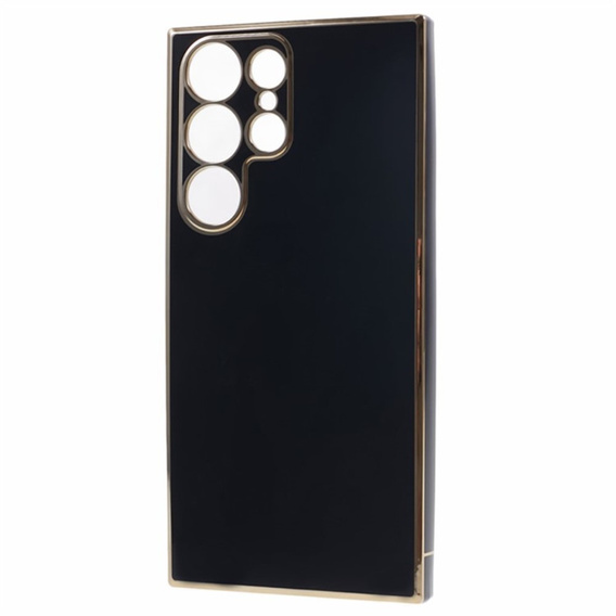 Husă pentru Samsung Galaxy S24 Ultra, Glamour CamShield, negru