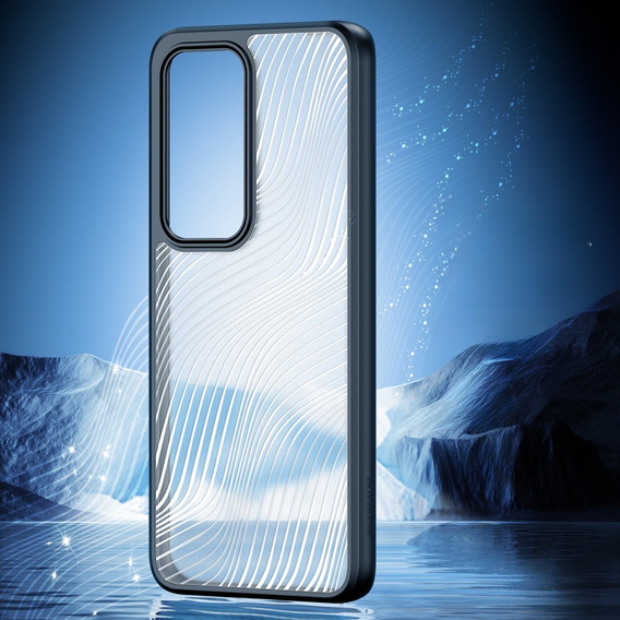 Husa DuxDucis pentru Oppo Reno 12, Aimo case, transparent / negru