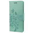 Cu clapetă pentru Xiaomi Redmi 10, Butterfly, verde