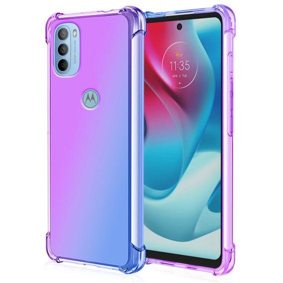 Husa pentru Motorola Moto G31 / G41, Gradient Dropproof, albastru