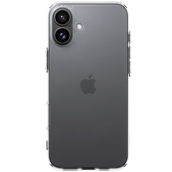 Carcasa Spigen pentru iPhone 16, Ultra Hybrid, transparentă + sticlă temperată 9H