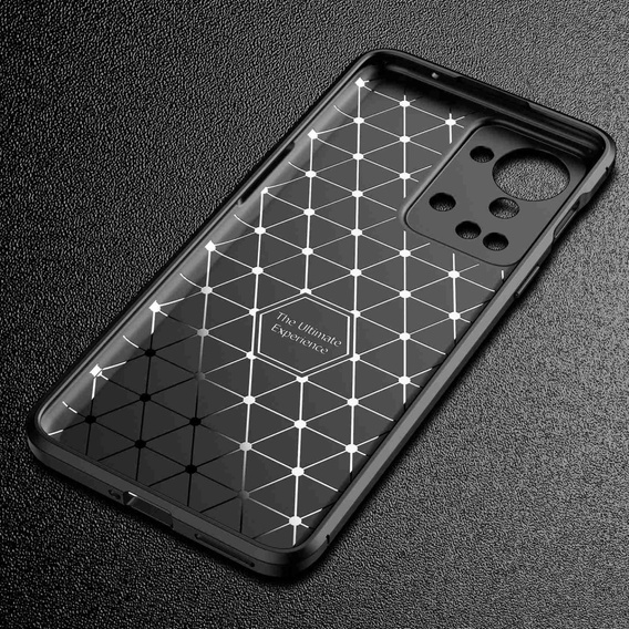 Huse pentru OnePlus Nord 2T 5G, Carbon Gel Case, negru